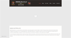 Desktop Screenshot of amahaelectric.com